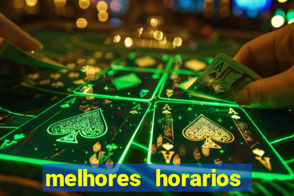 melhores horarios para jogar fortune ox